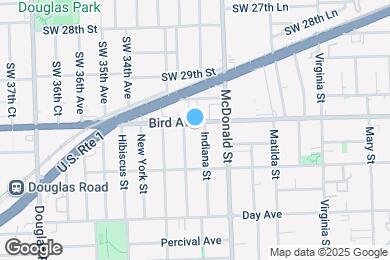 Map image of the property - 3270 Bird Ave