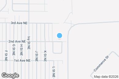 Map image of the property - 1223 2nd Ave NE