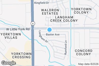 Map image of the property - 15426 Baxter Ave