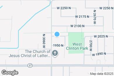 Map image of the property - 2959 W 2025 N