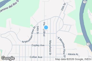 Map image of the property - 5019 Hawley Blvd