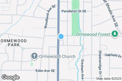 Map image of the property - 762 Moreland Ave SE