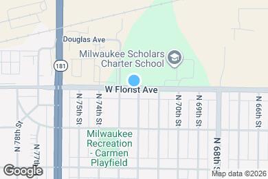 Map image of the property - 7215 W Florist Ave
