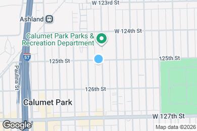 Map image of the property - 12504 S Loomis St
