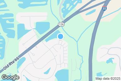 Map image of the property - 13843 S Cambridge Cir