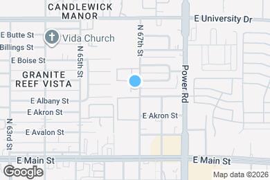 Map image of the property - 163 N Saffron Cir