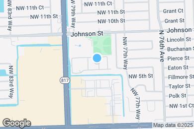 Map image of the property - 7921 NW 6th St