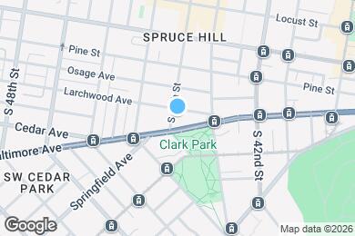 Map image of the property - 509 S 44th St