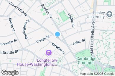 Map image of the property - 20 Concord Ave