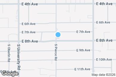 Map image of the property - 11105 E 8th Ave