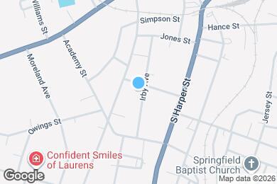 Map image of the property - 212 Irby Ave