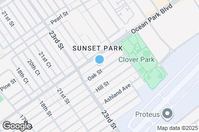 Map image of the property - 2401 Oak St