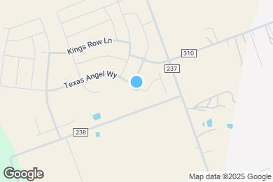 Map image of the property - 412 Texas Angel Way