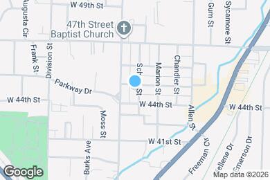 Map image of the property - 4417 Schaer St