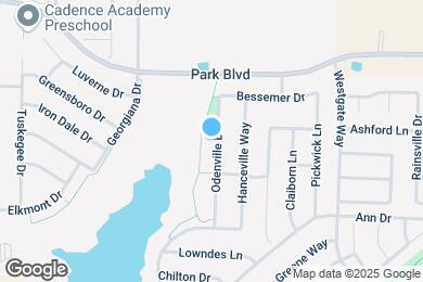 Map image of the property - 711 Odenville Dr