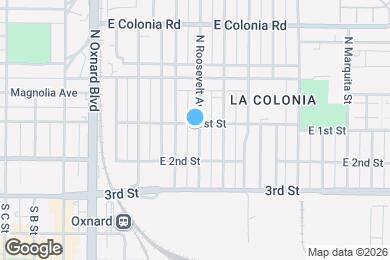 Map image of the property - 105 S Roosevelt Ave