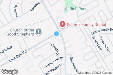 Map image of the property - 1236 E Live Oak Rd