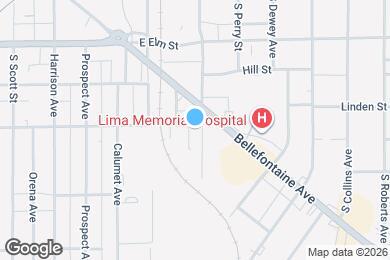 Map image of the property - 504 S Shawnee St