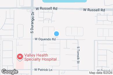 Map image of the property - 8439 Black Friday Ct