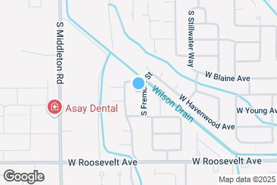 Map image of the property - 57 S Fremont St