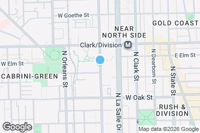 Map image of the property - 1118 N Wells St