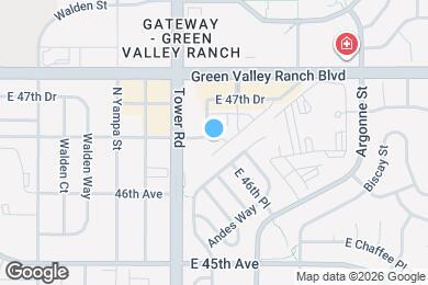 Map image of the property - 18560 E 47th Ave