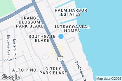 Map image of the property - 1750 S Palmetto Ave