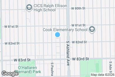 Map image of the property - 8144 S Marshfield Ave