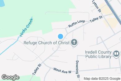 Map image of the property - 376 Talley St