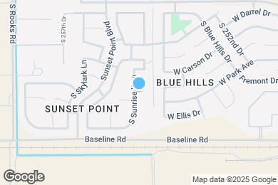 Map image of the property - 7307 S Sunrise Way