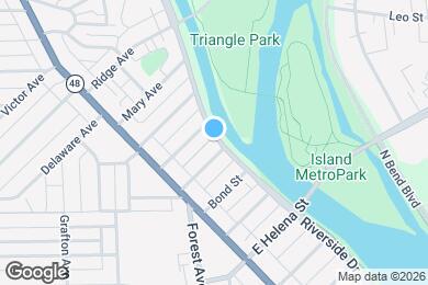 Map image of the property - 1501 Riverside Dr