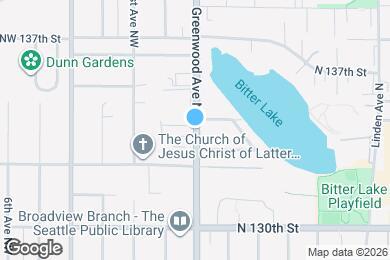 Map image of the property - 13347 Greenwood Ave N