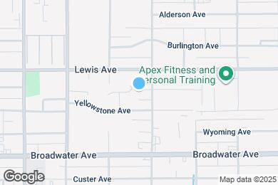 Map image of the property - 1214 Clark Ave