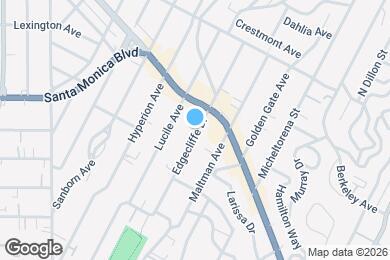 Map image of the property - 1429 Edgecliffe Dr