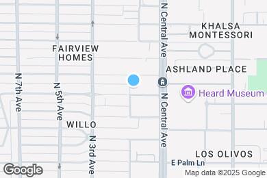 Map image of the property - 16 W Encanto Blvd