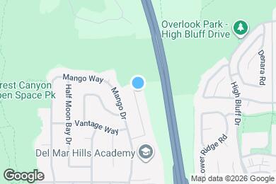 Map image of the property - 14261 Mango Dr