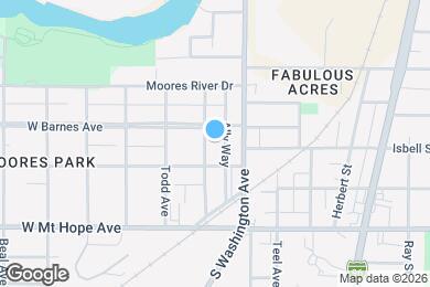 Map image of the property - 1711 Coleman Ave
