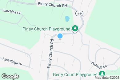 Map image of the property - 1031 Castle Rock Ct