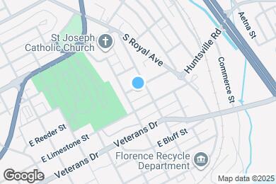 Map image of the property - 1114 E Reeder St