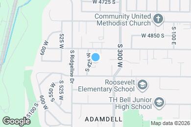 Map image of the property - 4960 S 425 W