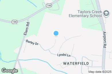 Map image of the property - 1011 Barley Dr