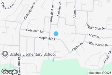 Map image of the property - 3218 Mapleside Ln