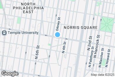 Map image of the property - 426 W Norris St