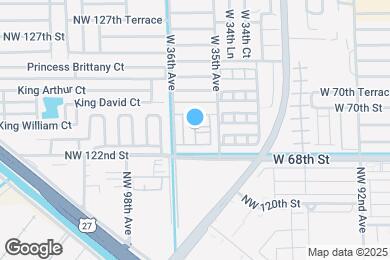 Map image of the property - 6953 W 36th Ave