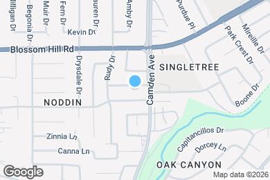 Map image of the property - 1614 Orchard View Dr