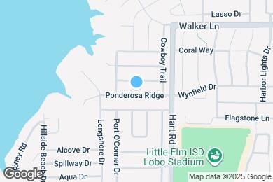 Map image of the property - 1021 Ponderosa Ridge