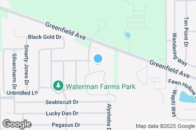 Map image of the property - 11501 War Admiral Ct