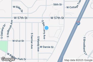 Map image of the property - Cozy 2 Bedroom, 1 Bath Twin Home with 2 st...
