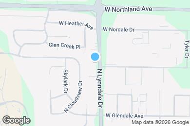 Map image of the property - 2453 N Lynndale Dr