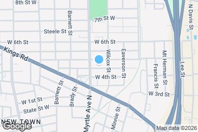 Map image of the property - 1259 Hart St